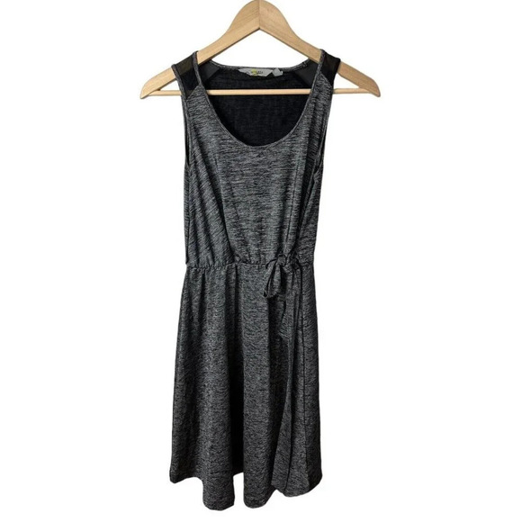 Athleta Sweet Saturday Faux Wrap Sleeveless Mesh Strap Dress Size Small Women's - Picture 2 of 7